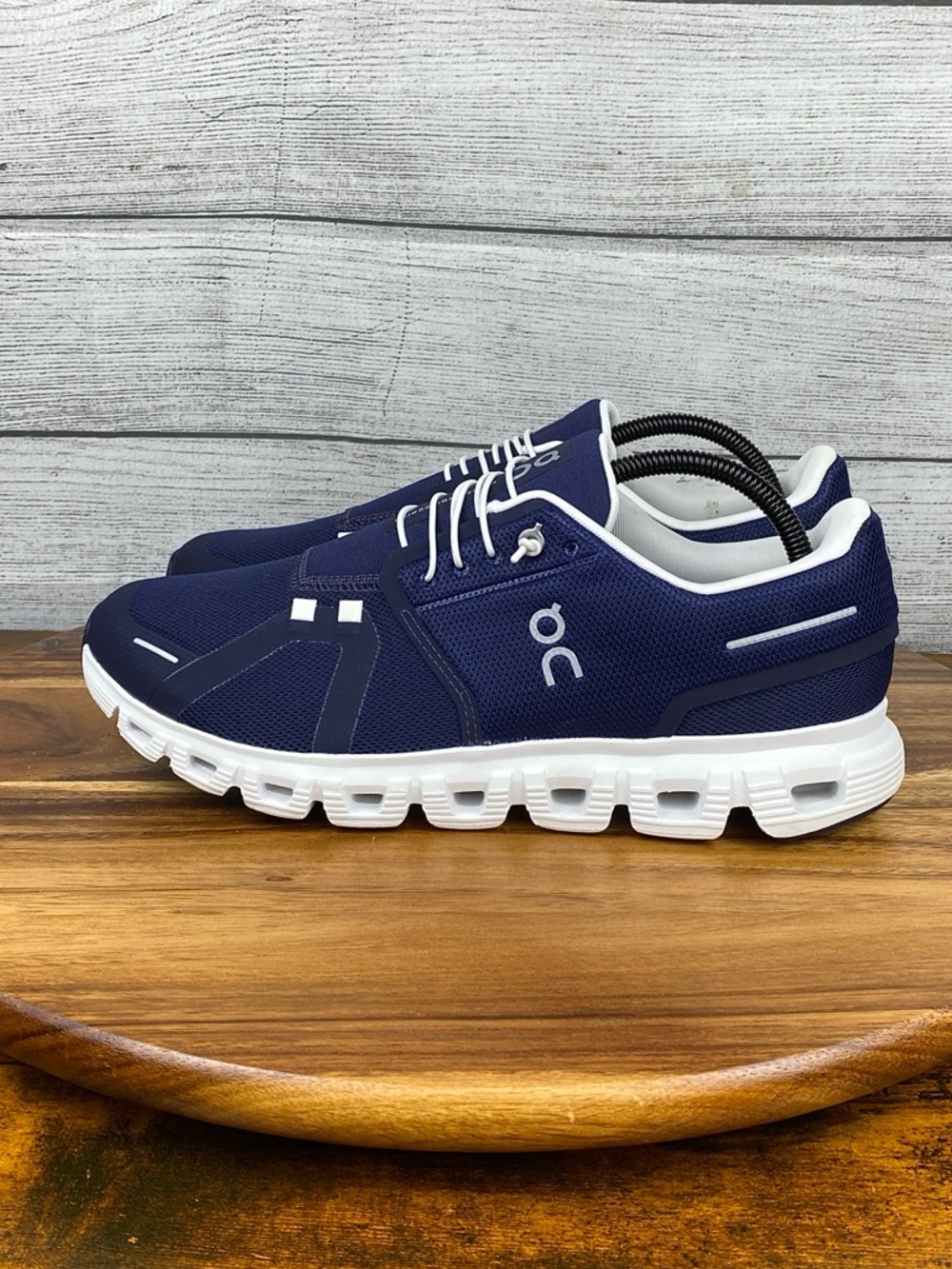 NEW On Running Cloud 6 Midnight Navy White Slip On Lifestyle Shoe Men’s Size 9.5